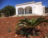 nella foto vediamo l'esterno di una villa in Puglia nella bellissima Pescoluse perla nel salento