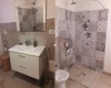 nella foto vediamo il bagno di una casa in pescoluse di salve bandiera blu